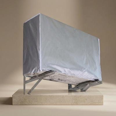 Premium Waterproof AC Cover Silver Dust Proof