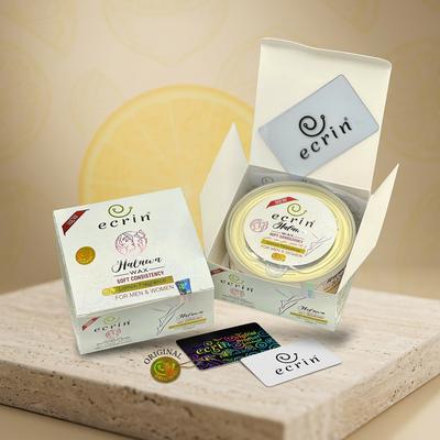 Ecrin Halawa Wax Lemon 100% Organic Face Body