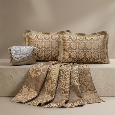 Premium Quality Palachi Bedsheet Set Brown Double Bed