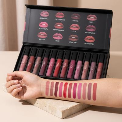 12-Piece Matte Lipstick Set for Pakistani Women