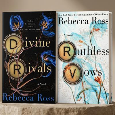 Set of 2 A5 Novels Divine Rivals Ruthless Vows by Rebecca Ross