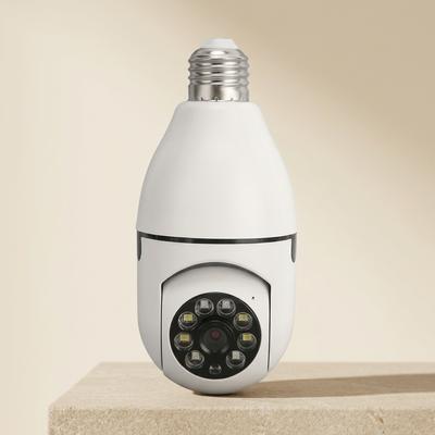 360 View Security Camera E27 Bulb Base White