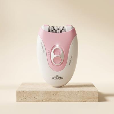 Rechargeable Women's Epilator with 2 Speeds & LED Light