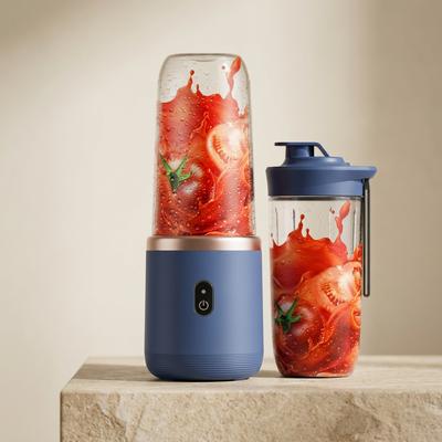 Electric Juicer Blender Blue ABS 2 Cup