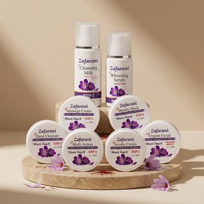 Zafarani Whitening Facial Kit 8-Piece Set