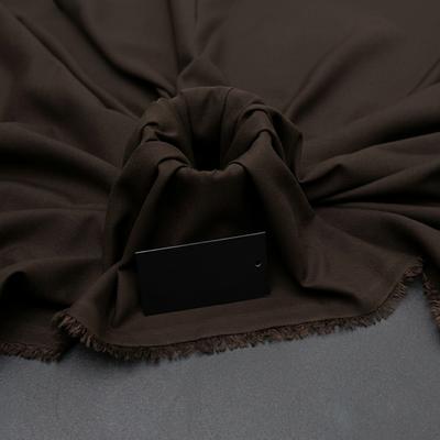 Men's Brown Wash N Wear Plain Suit Summer