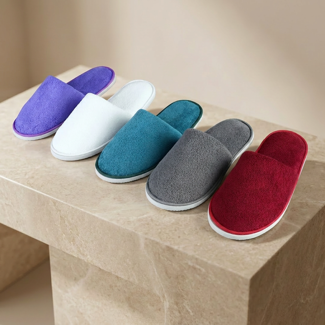 Coral Fleece Slippers for Home & Hotel Use