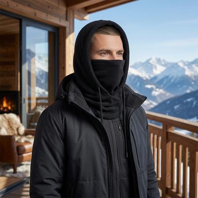 Cold Proof Fleece Neck Cover for Winter Cycling Skiing