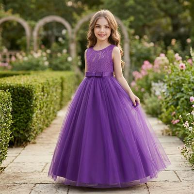 Elegant Korean Style Girls Dress Peach High Waist Skirt