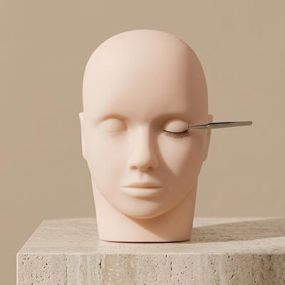 Eyelash Grafting Dummy Head Mold for Practice