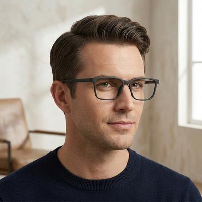 Ultra-Light Full-Frame Glasses for Men