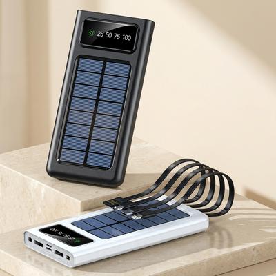 Ultra Thin Solar Charging Box 20000mA Fast Sharing