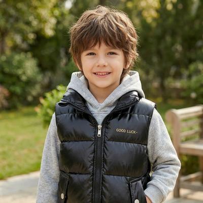 Children's Thick Outerwear Vest for Boys Girls 2023