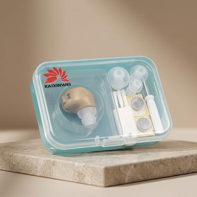 K80B Hearing Aid Headphone Amplifier Beige