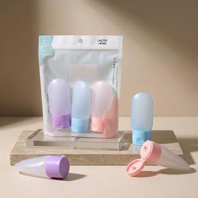 3 Pack 30ml Squeeze Bottle Shampoo Lotion Soft Bottle