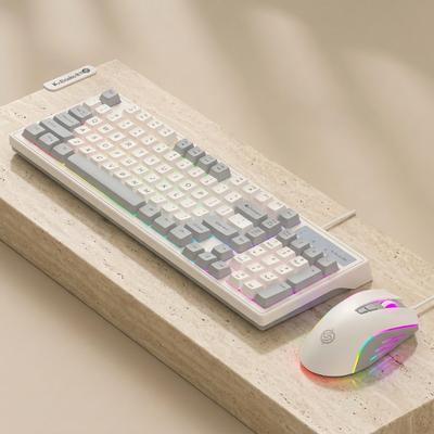 Viper Km800 Mechanical Keyboard & Mouse Set Blue