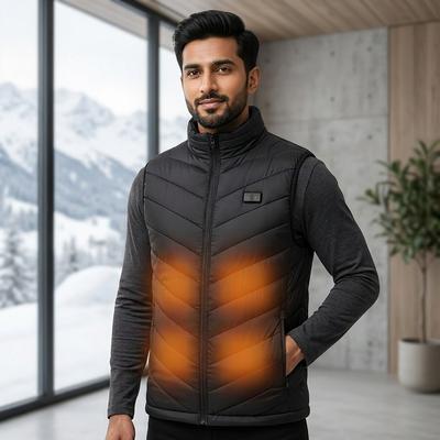 Single Control Two-Zone Electric Heating Vest