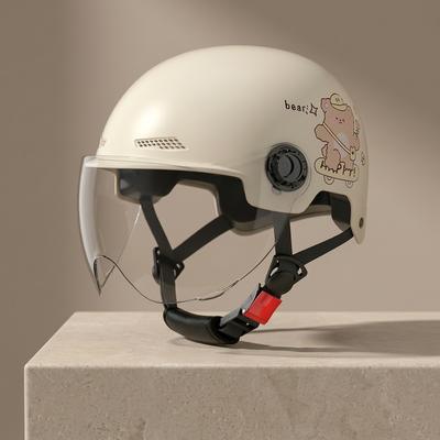 Cute Safety Electric Car Helmet for Men Women 4S