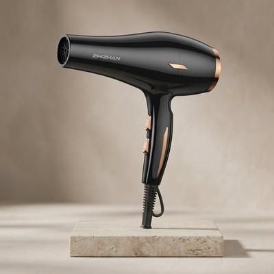 High Power Hair Dryer Black Salon Grade