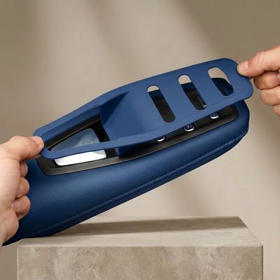 Dark Blue S05 Car Button Protective Cover