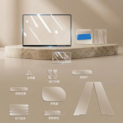 Suitable for Changan Deep Blue S05 Interior Screen Protection Tempered Film, Central Control Film, Car Interior Accessories, Modification Supplies