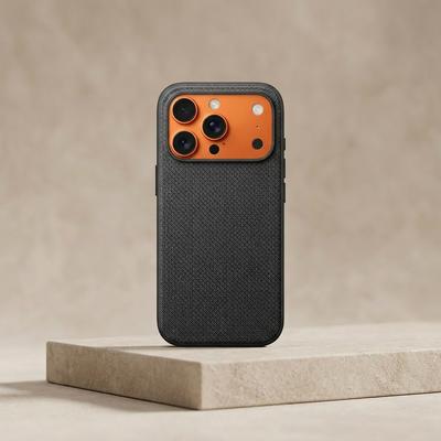 iPhone 17 Pro Max Magnetic Case with Orange Back