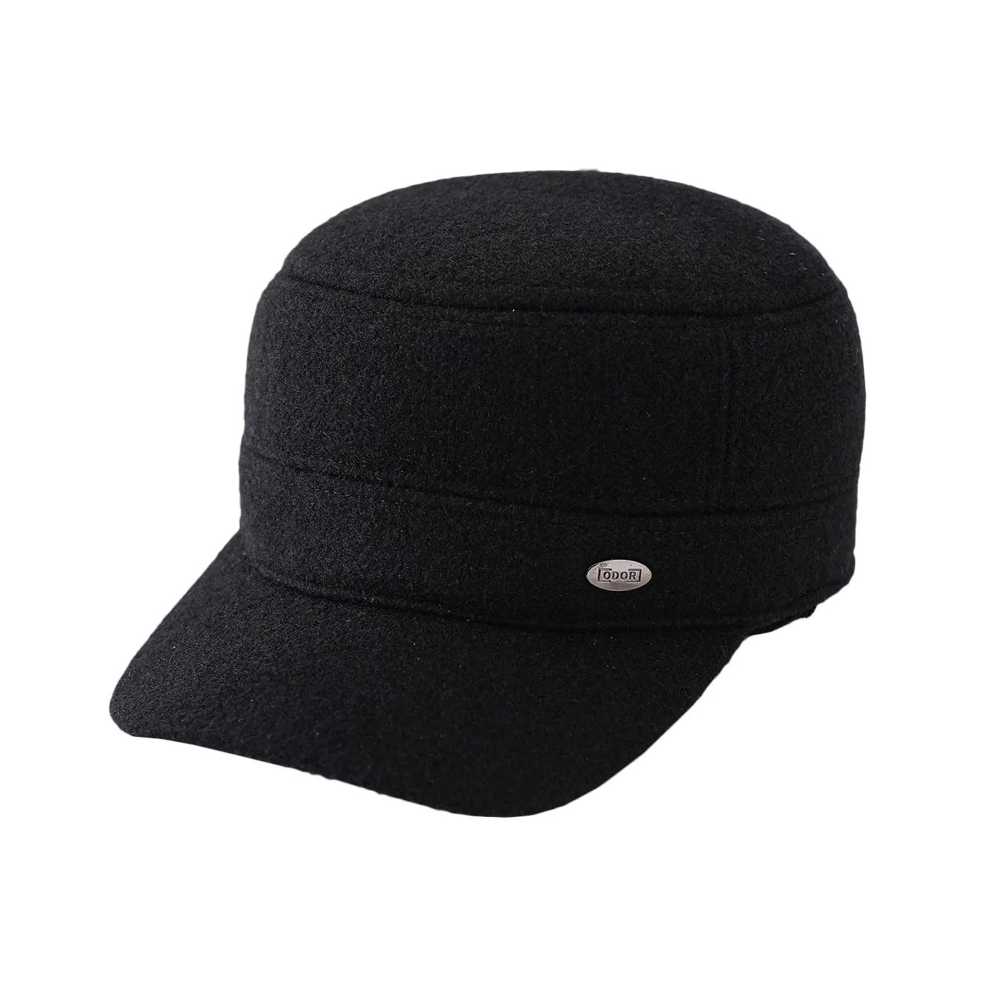 Winter Men's Black Baseball Cap Cold Proof Ear Protection - Image 5