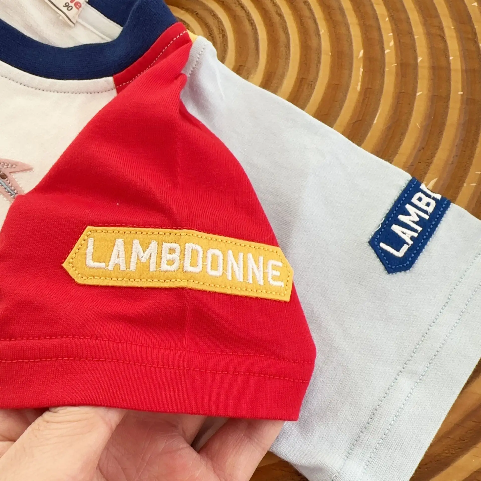 Children Half Sleeve T-Shirts 26 Summer Cotton White Red Blue