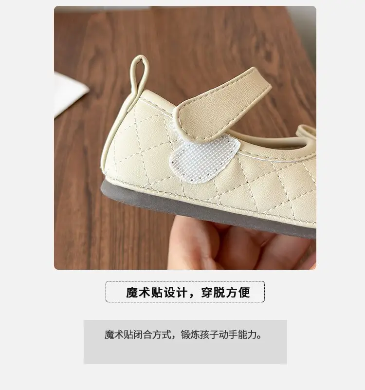 Baby Princess Shoes for Girls 1-3Yr Soft Leather Flats — feature 5
