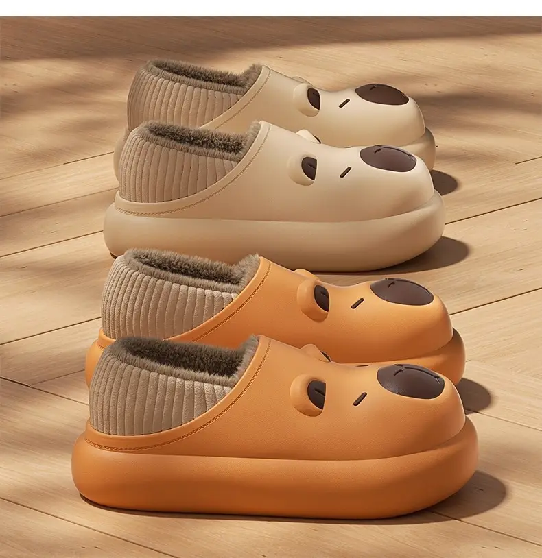 Warm Fleece Lined Kids Slippers Medium Large — feature 11