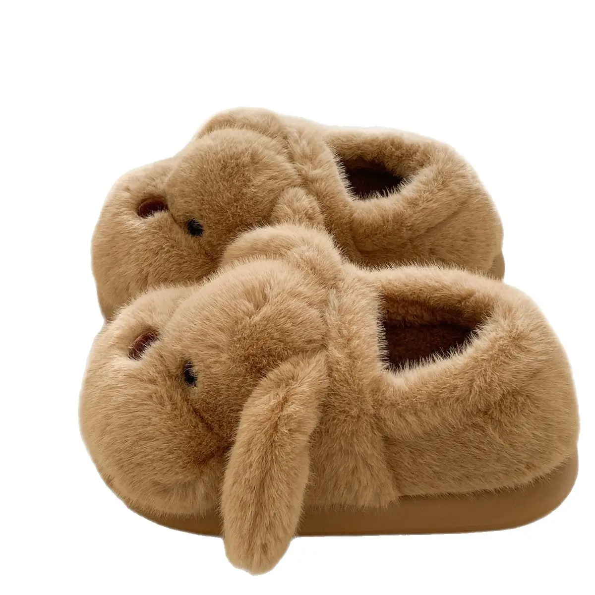 Puppy Furry Women's Plush Slippers Warm Autumn Winter - Image 7