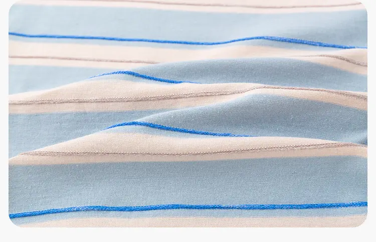 Kids Striped Cotton T-Shirt Spring New Boys — feature 23