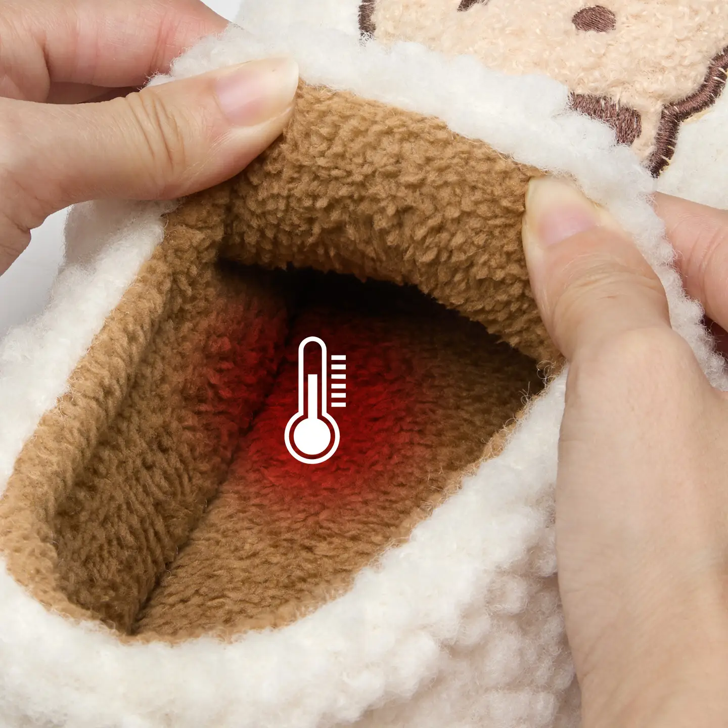 Women Furry Slippers Velvet Confinement Winter - Image 16