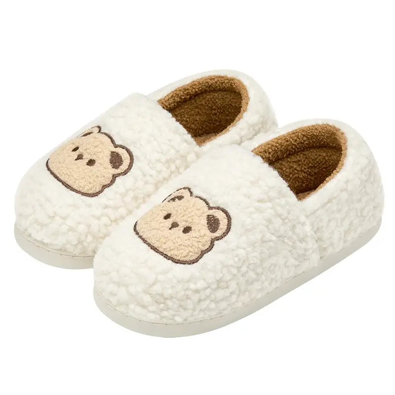 Women Furry Slippers Velvet Confinement Winter - Image 18