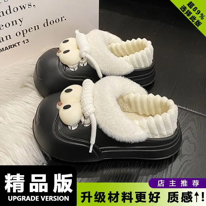 Women's Pink Furry Heel Slippers for Winter Outings - Image 27