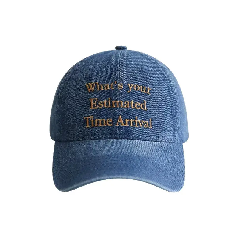Korean Style Embroidered Baseball Caps for Men Women
