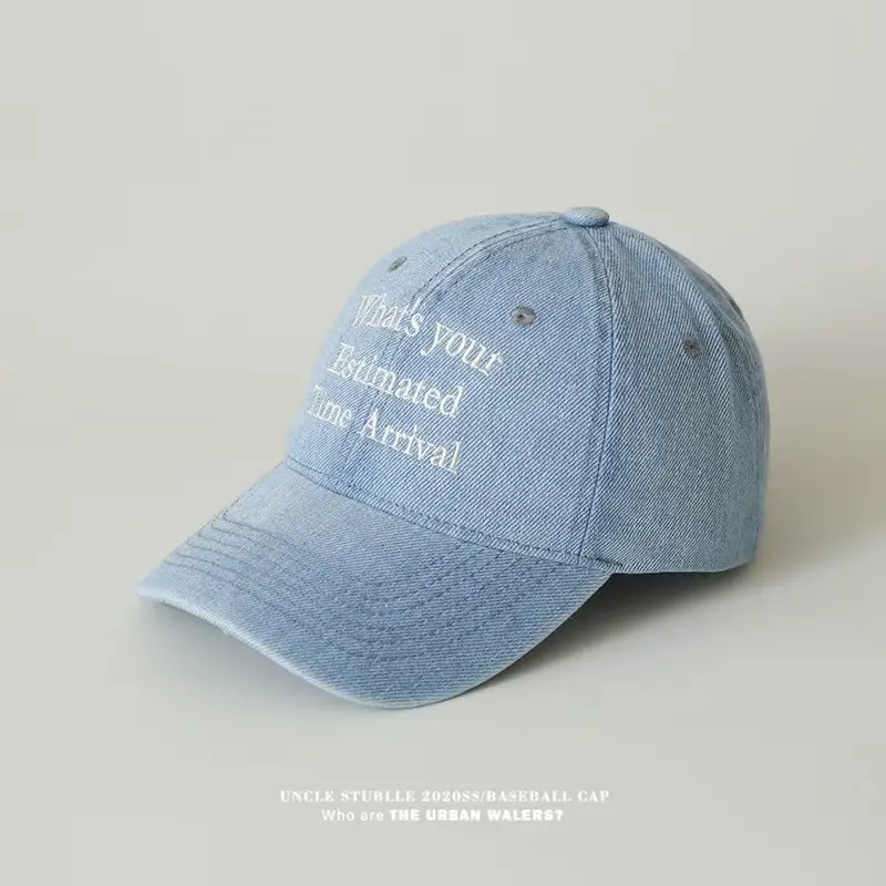 Korean Style Embroidered Baseball Caps for Men Women — feature 10