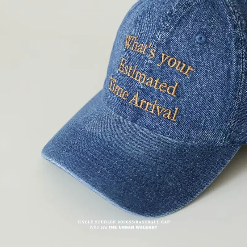 Korean Style Embroidered Baseball Caps for Men Women — feature 13