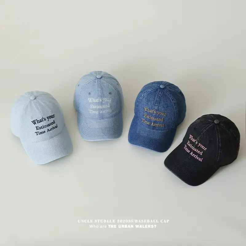 Korean Style Embroidered Baseball Caps for Men Women — feature 3
