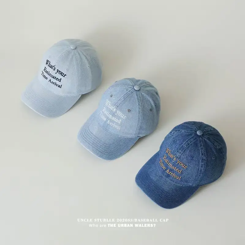 Korean Style Embroidered Baseball Caps for Men Women — feature 4
