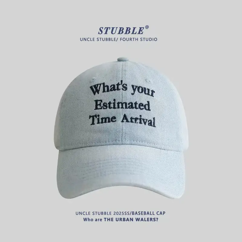 Korean Style Embroidered Baseball Caps for Men Women — feature 6