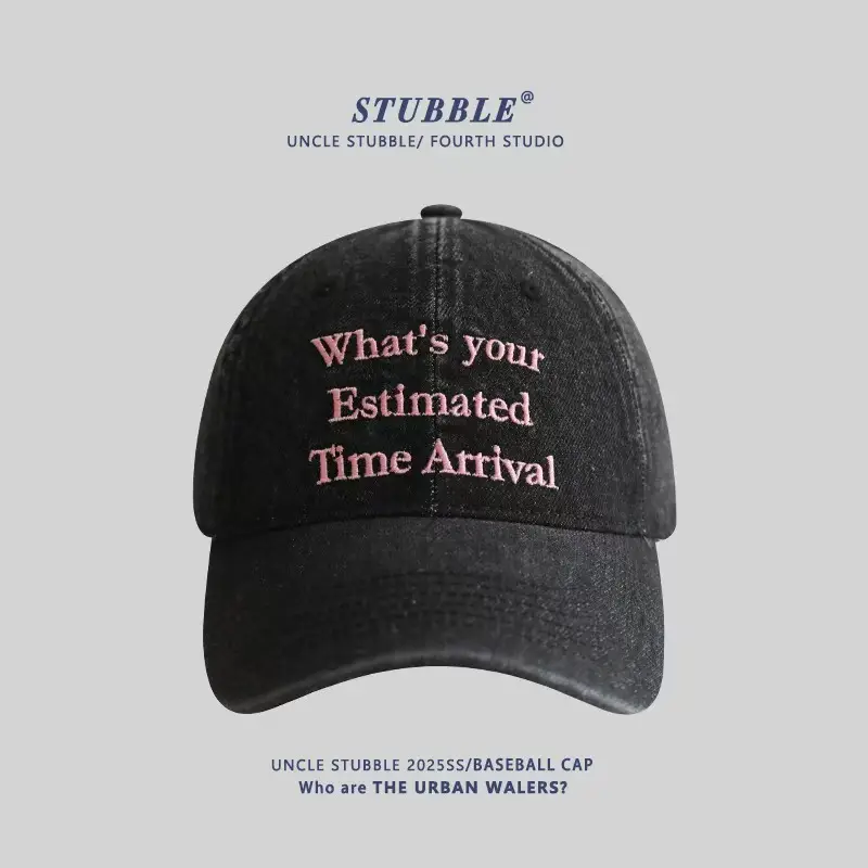 Korean Style Embroidered Baseball Caps for Men Women — feature 7