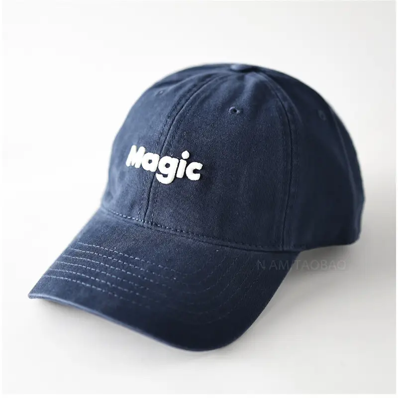 Men Blue Embroidered Baseball Cap Magic - Image 9