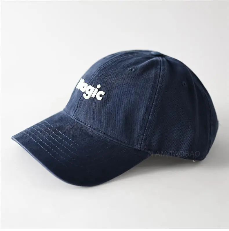 Men Blue Embroidered Baseball Cap Magic — feature 14