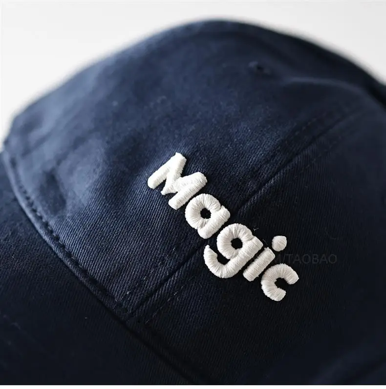 Men Blue Embroidered Baseball Cap Magic — feature 16