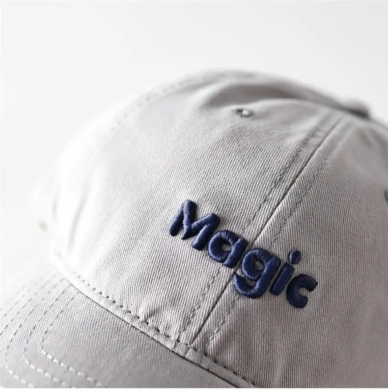 Men Blue Embroidered Baseball Cap Magic — feature 9