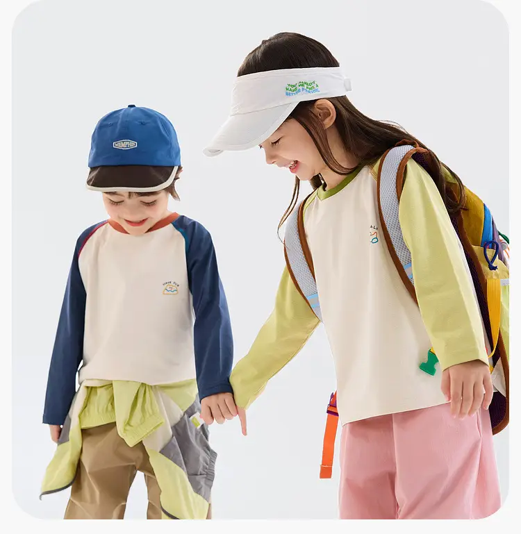 Dudu Kids Long Sleeve T-Shirt 2 Piece Set — feature 13