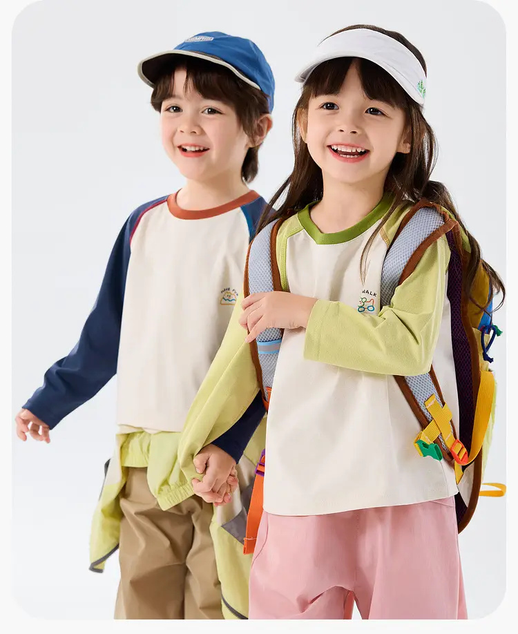 Dudu Kids Long Sleeve T-Shirt 2 Piece Set — feature 15