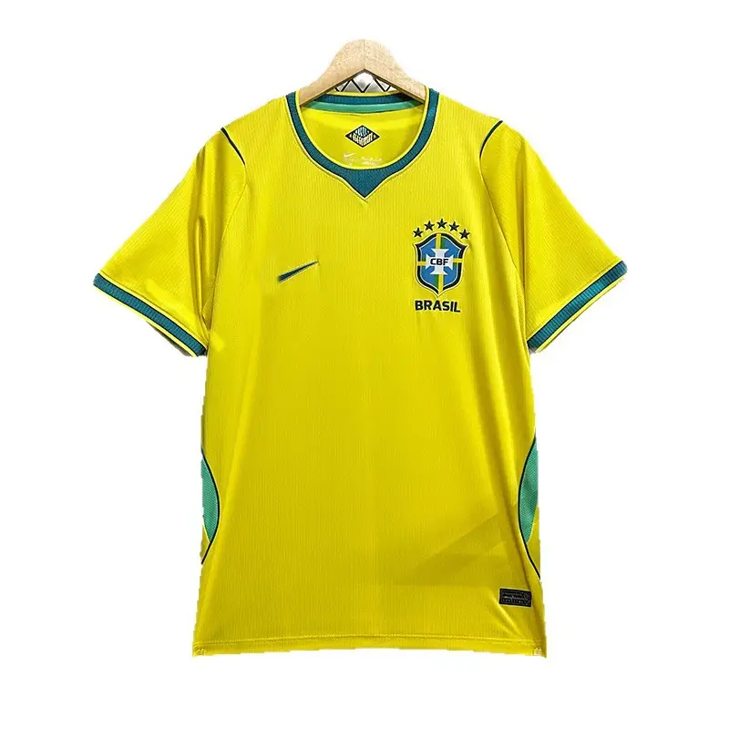 Brazil World Cup Jersey T-Shirt Yellow Blue