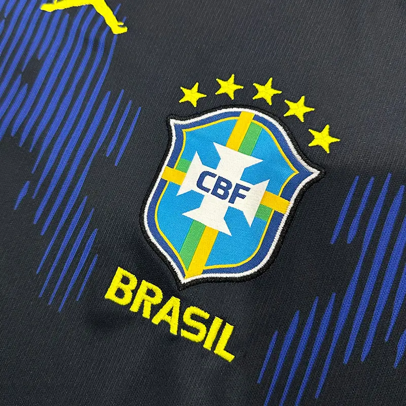Brazil World Cup Jersey T-Shirt Yellow Blue — feature 10